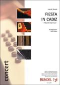 Fiesta in Cadiz, Luigi di Ghisallo, Gerd Huber, Akkordeonorchester, Andalusien, spanisches Flair, Impression, Habanera, Konzertstück, mittelschwer-schwer, Oberstufe, Wettbewerbsliteratur, Wertungstück, Wettbewerbsstück, Akkordeon Noten, Cover