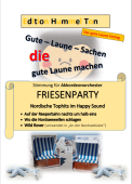 Friesenparty, Gottfried Hummel, Akkordeonorchester, Medley, Potpourri, Shantys, Seemannslieder, Easy-Stimme, leicht-mittelschwer, Akkordeon Noten, Cover