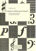 Fröhliche Weihnacht überall, Wolfgang Ruß-Plötz, Akkordeonorchester, Weihnachtslieder, Medley, Potpourri, leicht, Akkordeon Noten