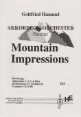 Mountain Impressions, Gottfried Hummel, Akkordeonorchester, Slow-Rock, mittelschwer, Originalkomposition, Akkordeon-Solisten, Bläser in Bb, Notenblätter, Originalmusik, Akkordeon Noten