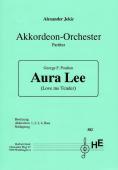 Aura Lee, Love me Tender, George R. Poulton, Elvis Presley, Alexander Jekic Akkordeonorchester, Welthit, leicht+ Akkordeon Noten