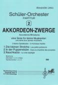 Akkordeon-Zwerge 2, Alexander Jekic, Akkordeonorchester, Schülerorchester, sehr leicht, Anfänger, erste Schritte, Originalkomposition, Originalmusik, Akkordeon Noten