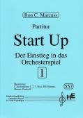 Start Up 1, Ron C. Marcuss, Akkordeonorchester, Wertungsstück, Wettbewerbsliteratur, Elementarstufe, leicht, Schülerorchester, Akkordeon Noten, erste Orchesterstücke