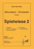 Spielwiese 2, Ernst-Thilo Kalke, Schülerorchester, Akkordeon-Orchester, Suite in 5 Sätzen, Konzertsuite, Wettbewerbsstück, Wettbewerbsliteratur, Wertungsstück, Originalmusik, Originalkomposition, Elementarstufe, leicht, Akkordeon Noten