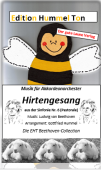 Hirtengesang, Ludwig van Beethoven, ​Gottfried Hummel, Akkordeonorchester, Sinfonie Nr. 6, Pastorale, leicht-mittelschwer, Akkordeon Noten, klassische Musik