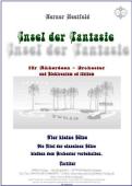 Insel der Fantasie, Werner Heetfeld, Schüler-Orchester, Akkordeon-Orchester, Suite in 4 Sätzen, viersätzig, leicht, Akkordeon Noten, erste Orchesterstücke, Cover