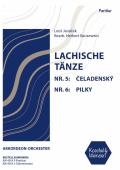 Lachische Tänze Nr. 5 & 6, Celadenský, Tanz aus Čeladná, Pilky, Sägetanz, Leoš Janáček, Herbert Bausewein, Akkordeon-Orchester, Akkordeon-Noten, mittelschwer-schwer, Oberstufe, Wertungsstück, Wettbewerbsliteratur