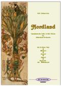 Nordland, Ralf Schwarzien, Akkordeon-Orchester, Suite in 5 Sätzen, Originalkomposition, Wertungsstück, Wertungsspiel, schwer, Oberstufe, Akkordeon Noten, Originalmusik, Cover