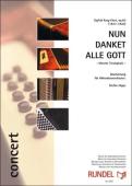 Nun danket alle Gott, Marche Triomphale, Sigfrid Karg-Elert, Stefan Hippe, Akkordeonorchester, Kirchenmusik, Orgelkomposition, Choralimprovisation, schwer, Akkordeon Noten, Cover