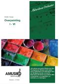 Overpainting I-VI, Wolfgang Jacobi, Stefan Hippe, Akkordeon-Orchester, Auftragskomposition, 6 Sätze, sechssätzig, Übermalung spanischer Volkslieder, sehr schwer, anspruchsvoll, Höchststufe, Akkordeon Noten, Cover