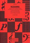 Rosanna, Toto, David Paich, Hans-Günther Kölz, Wolfgang Ruß, Akkordeonorchester, Shuffle-Rock, schwer, Akkordeon Noten