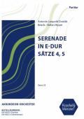 Serenade E-Dur, op. 22, Sätze 4 + 5, Antonín Leopold Dvořák, Stefan Hippe, Akkordeon-Orchester, Akkordeon-Noten, schwer, Oberstufe, Wertungsstück, Wettbewerbsliteratur