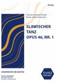 Slawische Tänze, op 46 Nr. 1, Antonín Leopold Dvořák, Gerhard Koschel, Akkordeon-Orchester, Akkordeon-Noten, Wertungsstück, Wettbewerbsliteratur, Oberstufe, mittelschwer-schwer