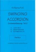 Swinging Accordion Teil 2, Wolfgang Ruß-Plötz, Akkordeon-Orchester, leicht-mittelschwer, Akkordeon Noten