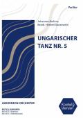 Ungarischer Tanz Nr. 5, Allegro, Johannes Brahms, Herbert Bausewein, Akkordeon-Orchester, Akkordeon-Noten, Wertungsstück, Wettbewerbsliteratur, Wettbewerbsnoten, Oberstufe, mittelschwer-schwer, Sammlung