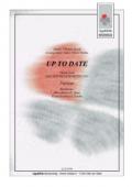 Up To Date, Thomas Reich, Marc-Oliver Brehm, Akkordeon-OrchesterTitelmelodie, ZDF, Das aktuelle Sportstudio, Opemer, Zugabe, Orchester Max Greger, Swing, mittelschwer, Akkordeon Noten