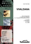 Vivaldiana, Ernst-Thilo Kalke, Akkordeonorchester, 2 Trompeten, mittelschwer, Vivaldi, Suite in 4 Sätzen, die vier Tageszeiten, Akkordeon Noten, Akkordeon plus