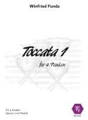 Toccata 1, Winfried Funda, 4 Pauken, Spielstück, schwer, Originalkomposition, Schlagwerk Noten