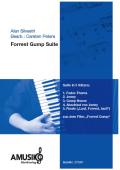 Forrest Gump Suite, Alan Silvestri, Carsten Peters, Akkordeonorchester, Soloklavier, Filmmusik, Musik zum Film mit Tom Hanks, Suite in 5 Sätzen, mittelschwer-schwer, Akkordeon Noten