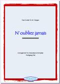 N' oubliez jamais, Joe Cocker, Russ Kunkel, Jim Cregan, Wolfgang Ruß, Akkordeon-Orchester, Ballade, mittelschwer, Akkordeon Noten