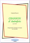 Chanson d' Autrefois, Gabriel Pierné, Kai Armbruster, Akkordeon-Orchester, Klavieralbum, leicht-mittelschwer, Akkordeon Noten
