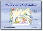 Wir warten auf's Christkind, Marianne Baldauf, Akkordeon-Solo, Standardbass MII, Spielheft, Soloband, leicht, Laternenlieder, erste Weihnachtslieder, Akkordeon Noten