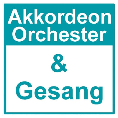 Gesang mit Akkordeon Orchester